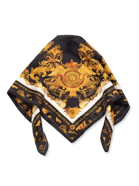 foulard seta versace prezzi|Foulard e Sciarpe Donna .